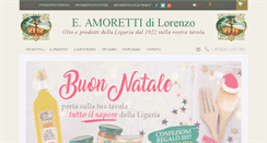 Desktop Screenshot of amorettidilorenzo.it